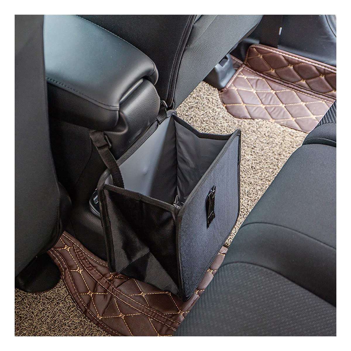 Foldable Car Trash Can Waterproof Leakproof Large