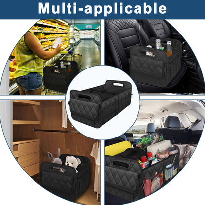 Deosk Car Trunk Organizer 50L Waterproof Black