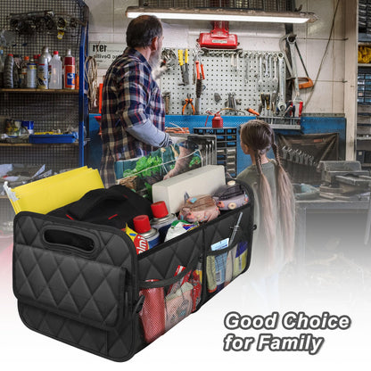 Deosk Car Trunk Organizer 50L Waterproof Black